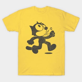 Felix The Cat - Retro Faded Design T-Shirt